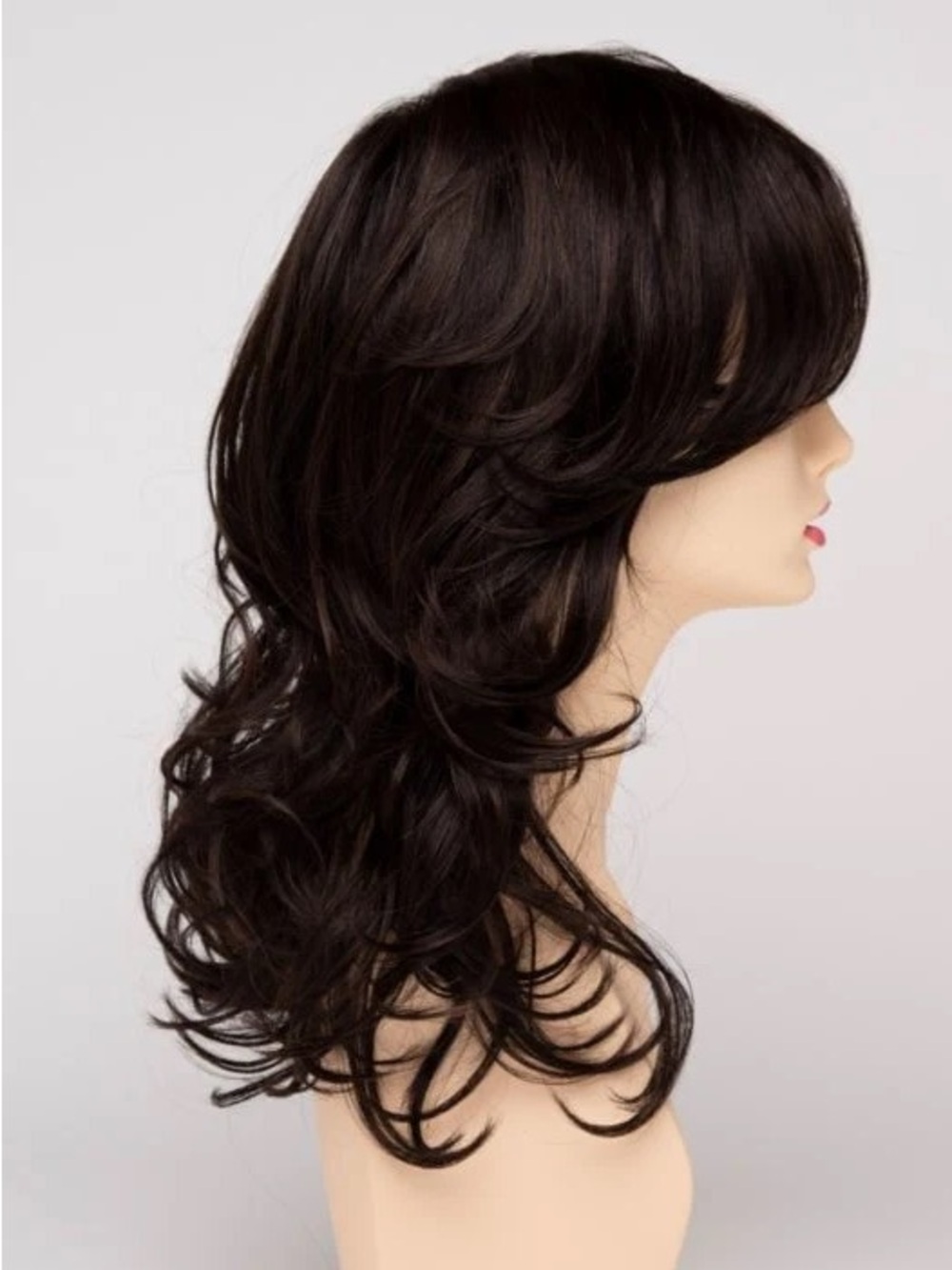 EnvyHair by Alan Eaton Wig - Selena - Dark Brown NWT